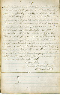 Report made by 2nd Lieutenant Andrew Bell Johnston